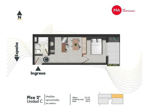 Venta Deptos Monoambientes 1 Dormitorio 2 Dormitorios Centro Rosario Amenities