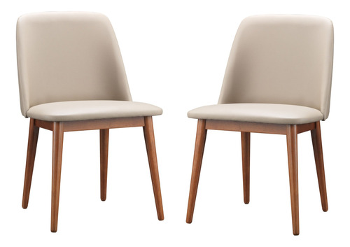 Baxton Studio Lavin Mid-century - Sillas De Comedor De Made.