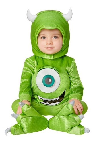 Disfraz Para Bebe Monsters Inc. [mike Wazowski], Halloween