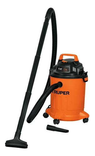 Aspiradora De Tacho Truper Asp-04 15l Naranja 127v 60hz