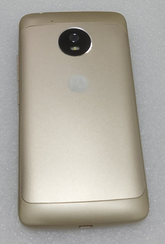 Tela Moto G5 Xt1672 - Completa - Ler Descrição - Cel844 Dourado-escuro