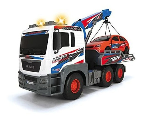 Vehiculo De Juguete - Dickie Toys ******* Tow Truck With Fre