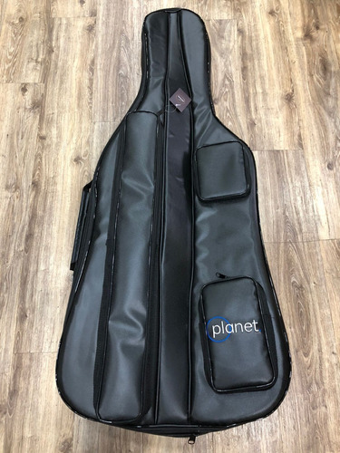 Capa Bag Semi-case Luxo Almofadada Para Cello Violoncello