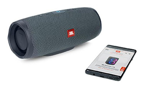 Caixa De Som Bluetooth Jbl Charge Essential Com 20w Cinza