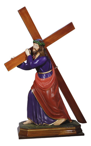 Imagem Nosso Senhor Dos Passos 120cm Resinado G R A N D E