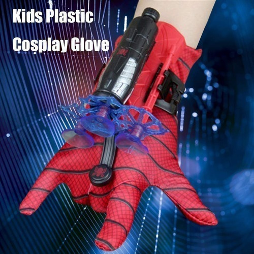 2 Guante De Juguete Para Niños Lanza La Telaraña Spider-man