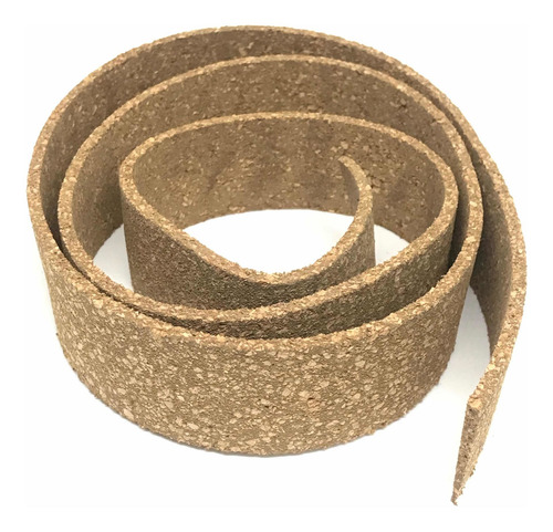 Imagen 6 de 7 de Bisel Corcho Goma 3mm X 1 Metro. (3cm Ancho). Ortopedia