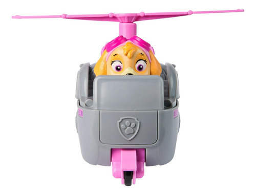 Paw Patrol Vehículo Con Personaje 16 Cm Skye