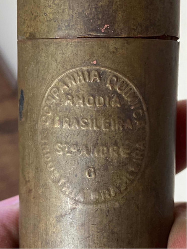 Antiga Lata De Lança Perfume Rodo (Usado)