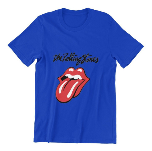 Polera Unisex Rolling Stone Rock Roll Boca Musica Algodon