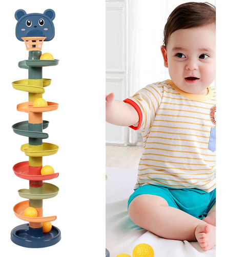 Torre De Lanzamiento Y Rollo De Bolas Interactiva 9 Pisos