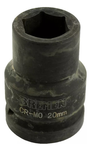 Llave Tubo Alto Impacto Hex 20mm Enc 3/4 PuLG Bremen 5872 Color Negro