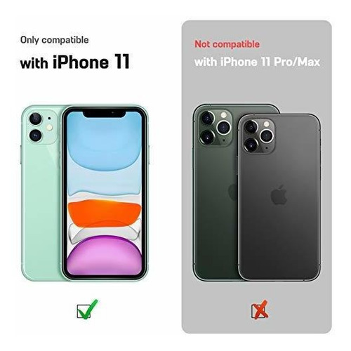 Imagen 2 de 6 de Lohasic iPhone 11 Funda, Slim Business Pu Cuero Delgado Tpu