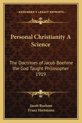 Libro Personal Christianity A Science: The Doctrines Of J...