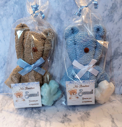 70 Ositos Toalla Jabón Babyshower Nacimiento Bautizo Xv Años