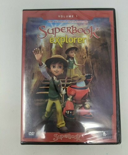 Superbook: Explorer Volume 1 (dvd, 2016, Christian Broad Ccq