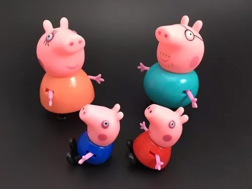 Casa Da Peppa Pig + 17 Bonecos De Amigos E Família 194-2