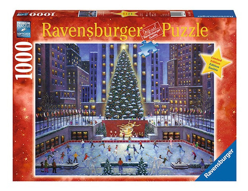 Rompecabezas 1000 Piezas Ravensburger Central Park Christmas