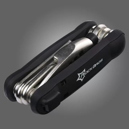 Imagen 6 de 10 de Multi Herramienta Kit Llave Portatil Para Bicicleta Rockbros