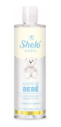 Aceite Hipoalergénico De Bebé Con Almendra Dulce Y Trigo