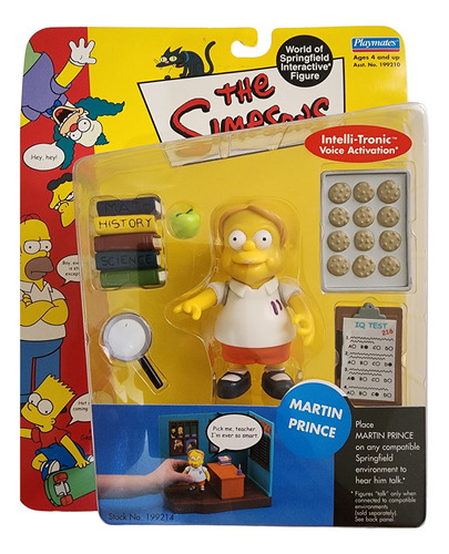 Figura Los Simpsons Playmates Series 5 Martin Prince