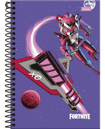 Cuaderno 01x1 Tapa Dura Fortnite 80fls