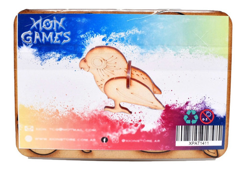 Imagen 3 de 5 de Para Armar - Xion Games Cartoons - Loro