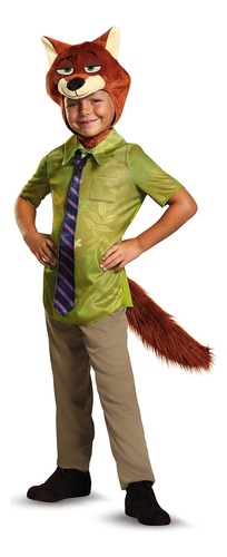 Disfraz De Nick Wilde De Disney Zootopia Para Niños