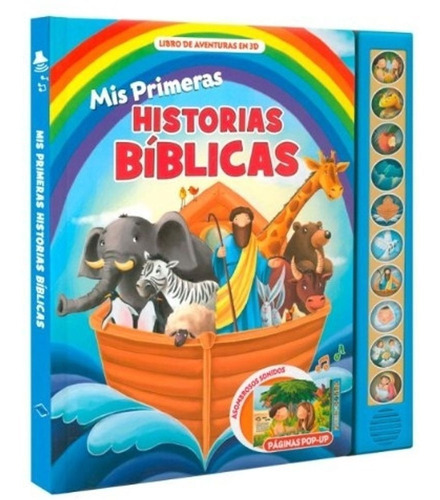 Imagen 1 de 4 de Mis Primeras Historias Bíblicas Libro De Aprendizaje-español