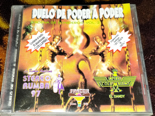 Cd Duelo De Poder A Poder Vol 2 Llayras Fracor Sonidero 96