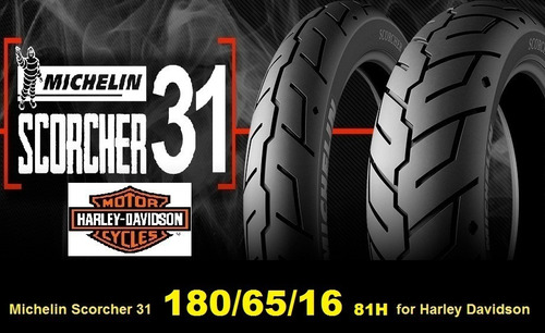 Michelin Scorcher 31 Harleydavidson 180 65 16 81h Envío Free