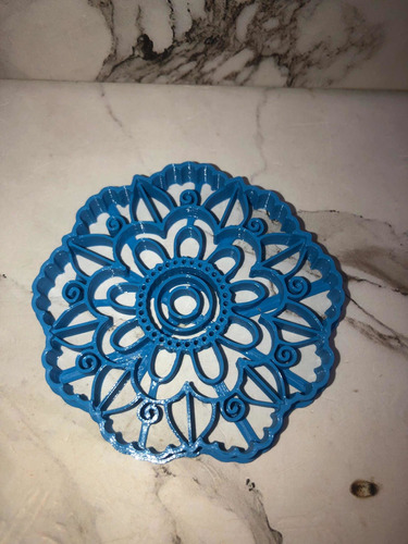 Cortante 3d De Mandala Cookie Galletita Reposteria