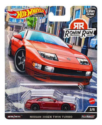 Hot Wheels Nissan 300zx Twin Turbo Ronin Run Rojo Mattel Color Rojo