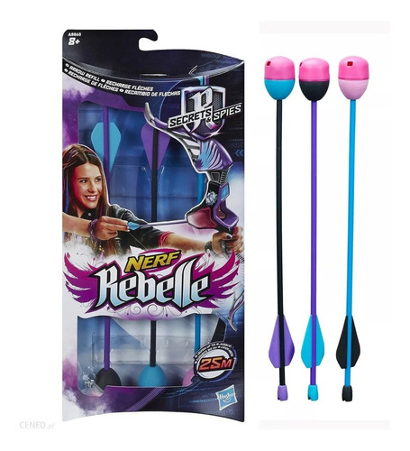 Refil Nerf Rebelle Dardos Flecha - Hasbro