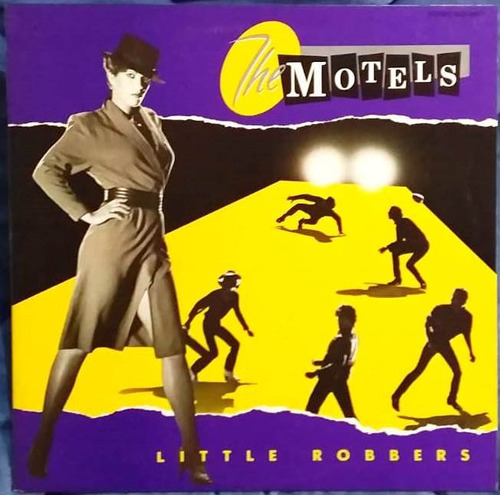 1983 Motels Little Robbers Album Japan Vinyl Capitol
