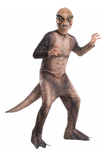Disfraz De Dinosaurio T-rex De Jurassic World Para Niños De