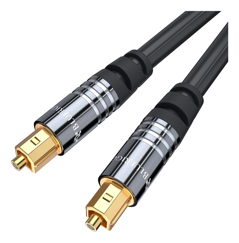 Cable De Fibra Óptica P/ Audio Bluerigger , Largo De 7.62 M
