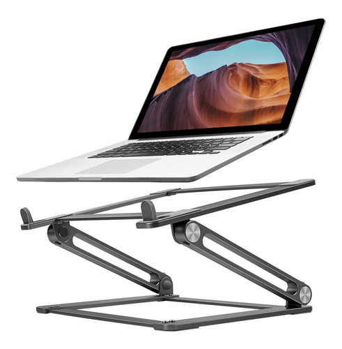 Loteyike - Soporte Para Laptop De Altura Ajustable, Elevador