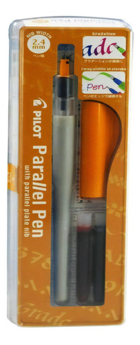 Bolígrafo de caligrafía Pilot Parallel Pen Pilot FP3-24N-SS de 2,4 mm