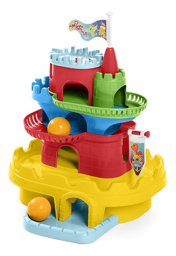 Brinquedo Monta Castelo Desmontável - Calesita Ta Te Ti