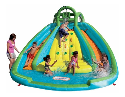 Little Tikes Rocky Mountain Tobogan Piscina Inflable Niños
