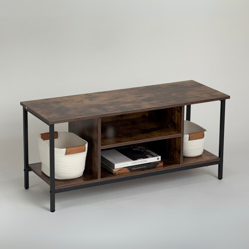 Mueble Para Tv Sala Mesa Television Adh-st-116 Hasta 55 PuLG Color Roble