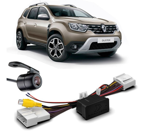 Imagem 1 de 4 de Camera De Re Duster 2021 Easy Link Plug And Play Borboleta