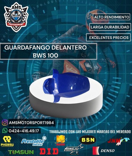 Guardafango Delantero Bws 100