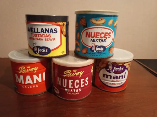 Latas Antiguas Jacks Y Savoy (Usado)