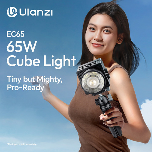 Ulanzi Ec65 De 65 W Lámpara Cob De Temperatura De Color Dual