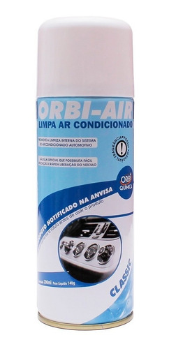 Higienizador De Ar Condicionado Automotivo Classic Orbi