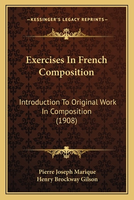 Libro Exercises In French Composition: Introduction To Or...