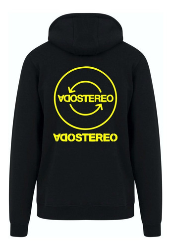 Campera Soda Estereo - Logo - Rock - Cnc