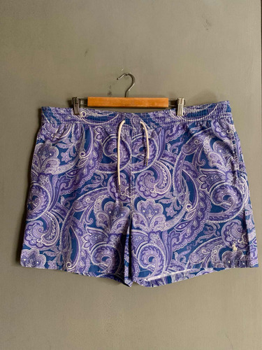 Short Talla 2 X L Polo Ralph Lauren De Caballero Violeta !